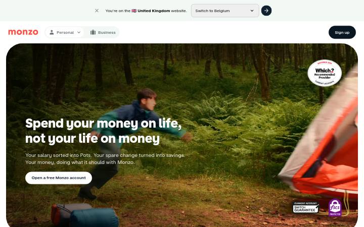 Strona główna monzo.com