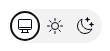 Radio, custom · main, Focus (keyboard)