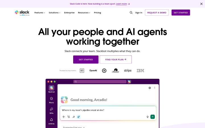 Strona główna slack.com