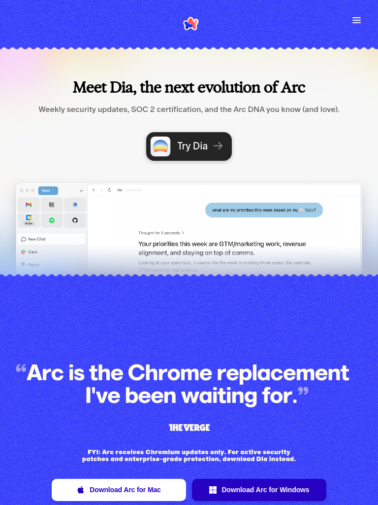 arc.net w 768 pikselach