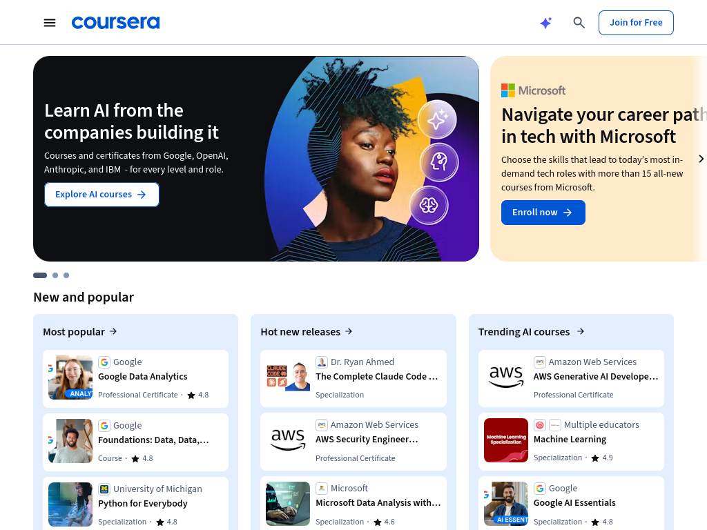 coursera.org بعرض 1024 بكسل